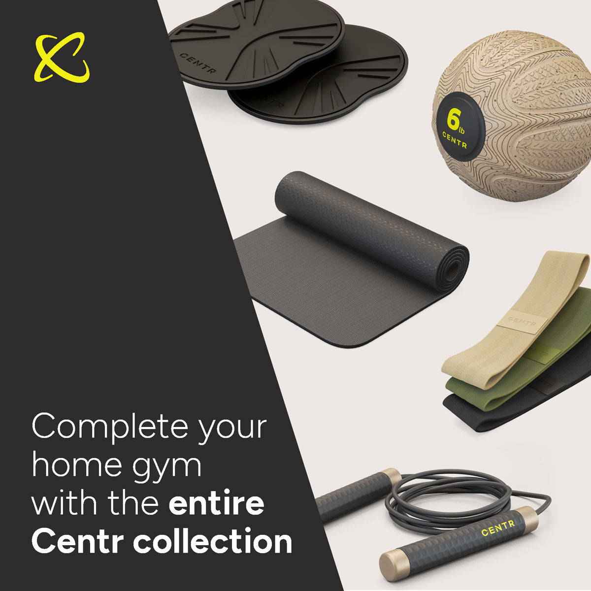 Centr Resistance Band with Handles