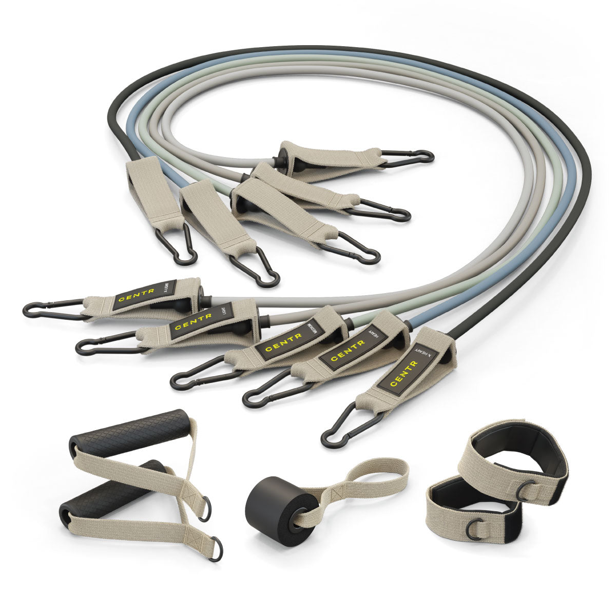 Centr Resistance Band with Handles