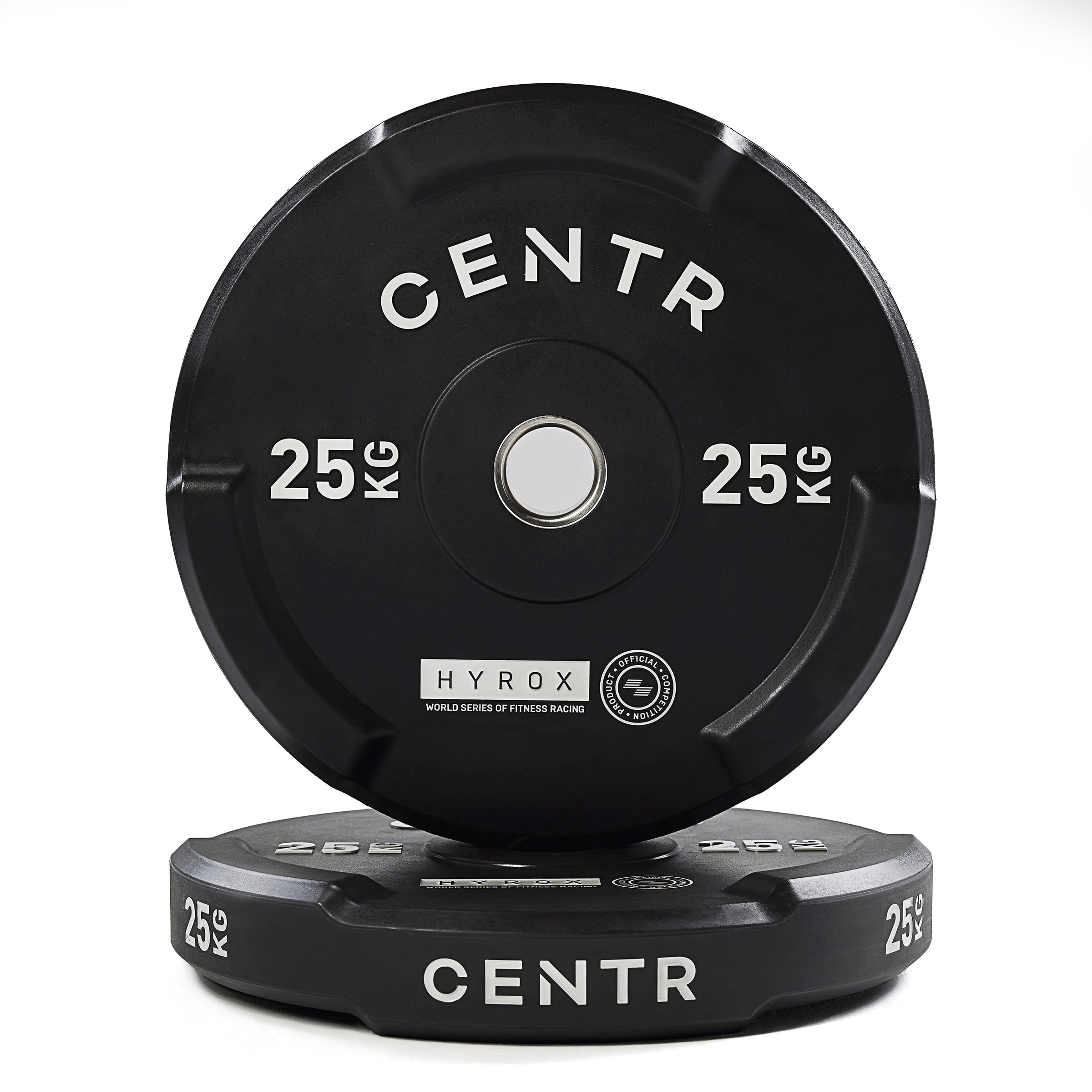 CENTR x HYROX Competition Interlocking Bumper Plate (25KG Single)