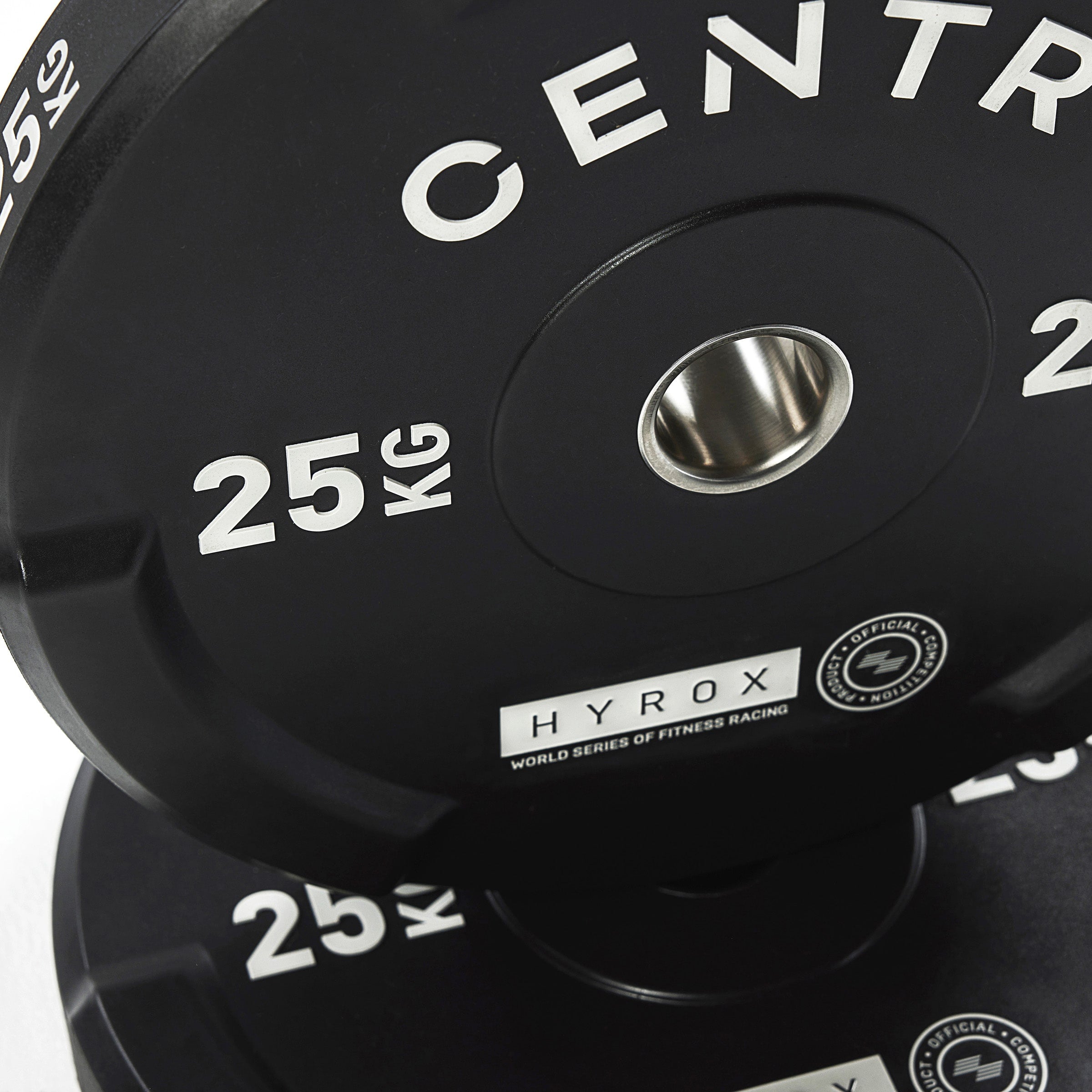 CENTR x HYROX Competition Interlocking Bumper Plate (25KG Single)