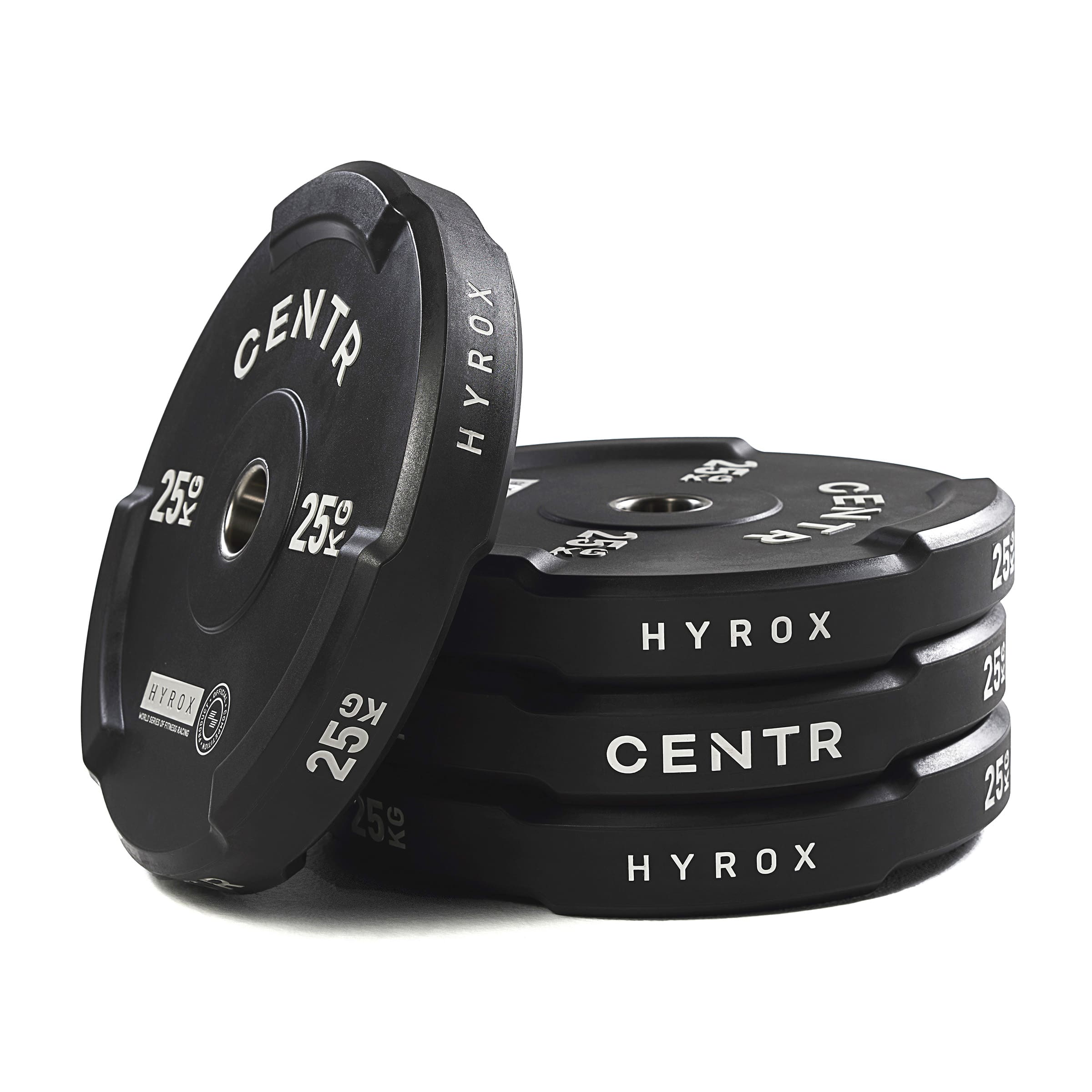 CENTR x HYROX Competition Interlocking Bumper Plate (25KG Single)