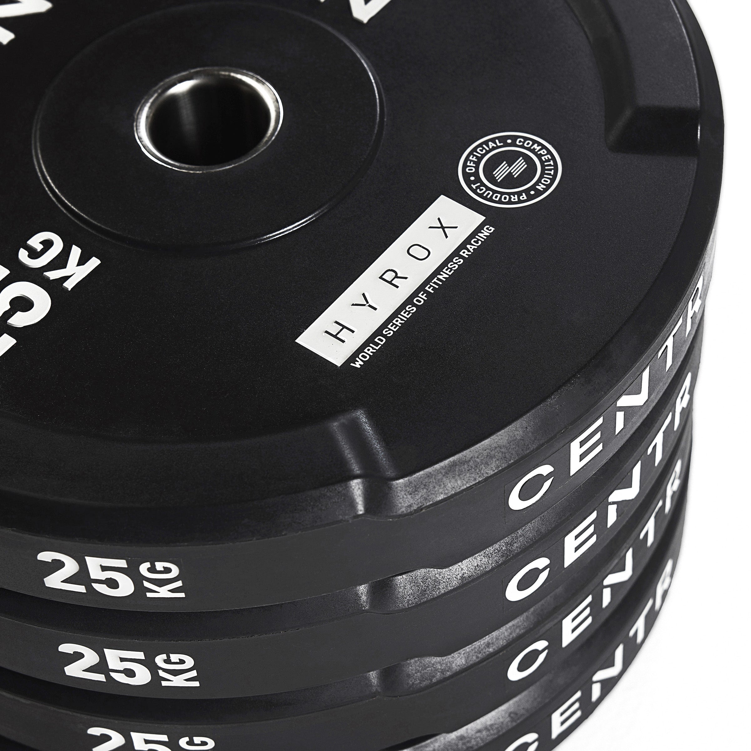 CENTR x HYROX Competition Interlocking Bumper Plate (25KG Single)