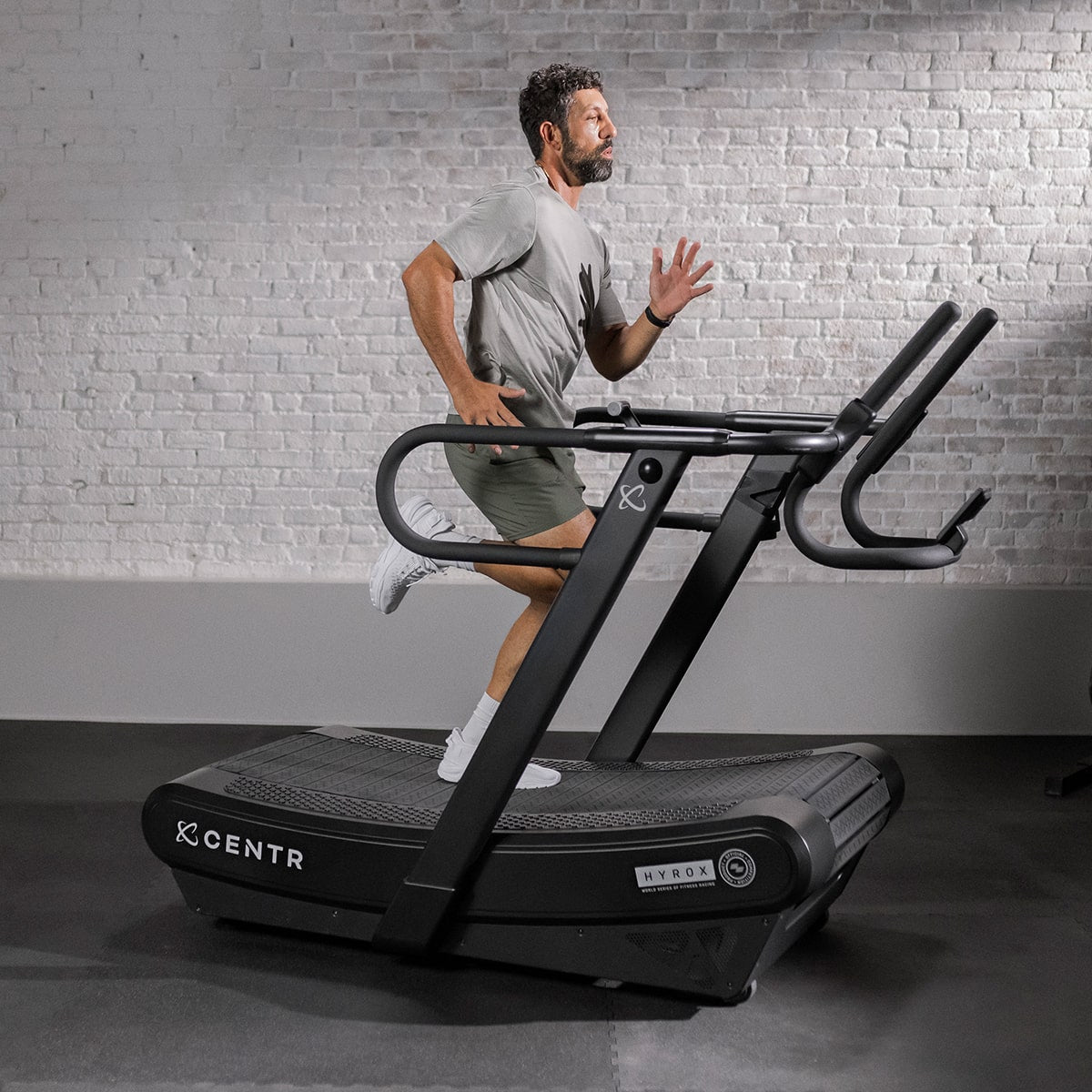 CENTR x HYROX Perform Curved Treadmill