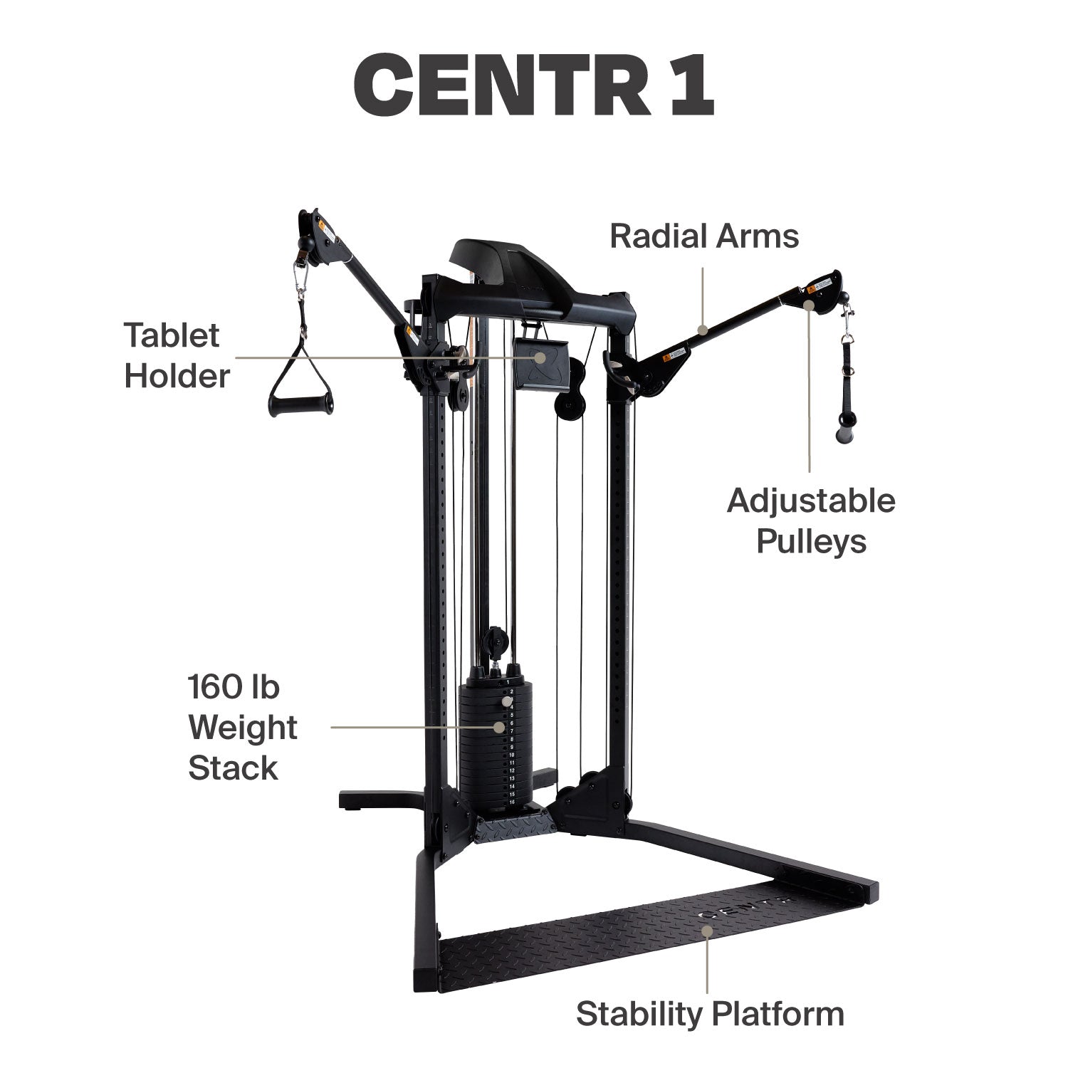 Centr 1 Home Gym Functional Trainer