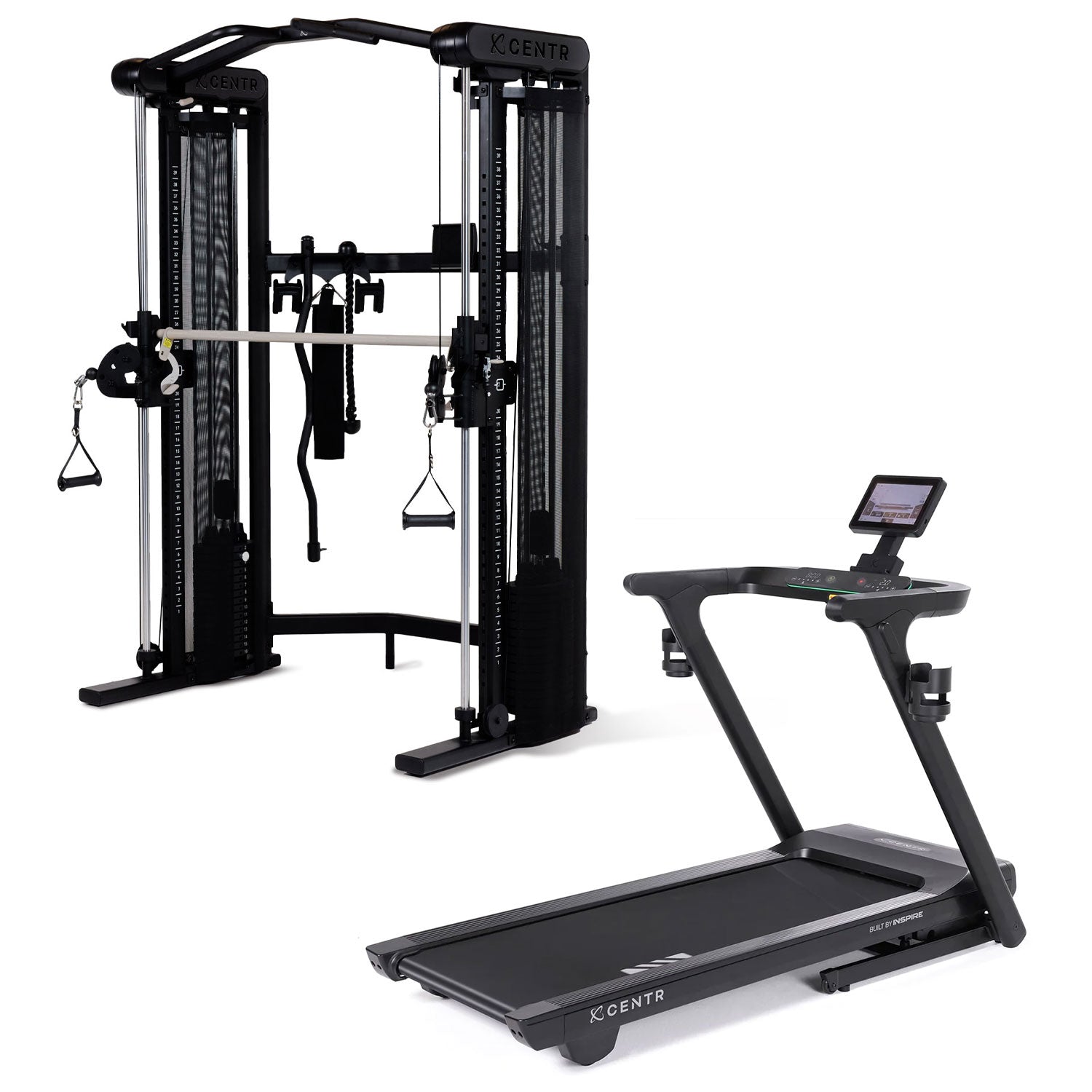 Centr 3 Home Gym Functional Trainer and Centr Runnr-s Treadmill