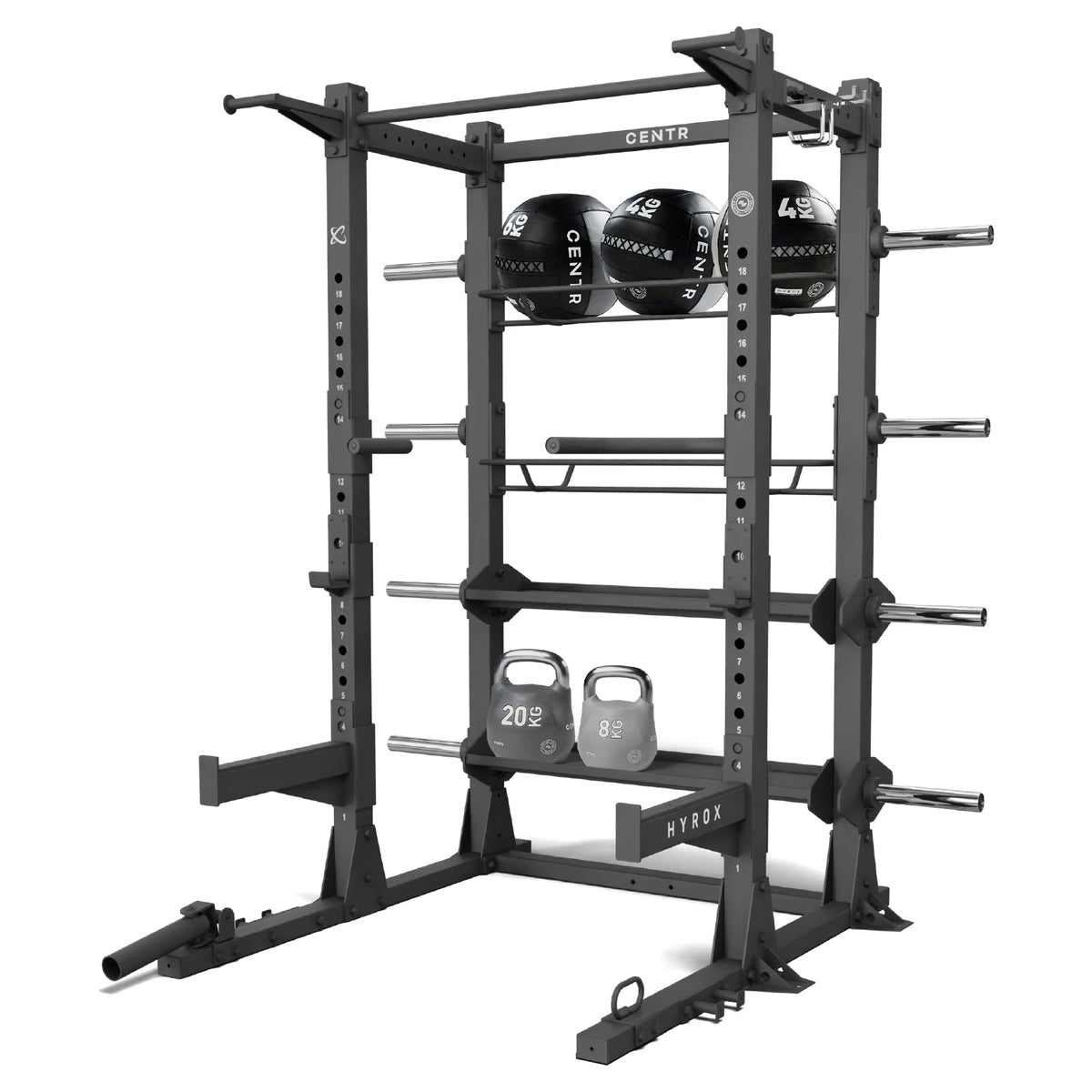 Centr x Hyrox Perform Series Half Rack